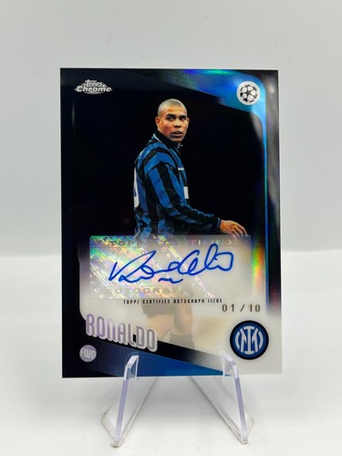 Topps chrome ucc ronaldo - chrome,
