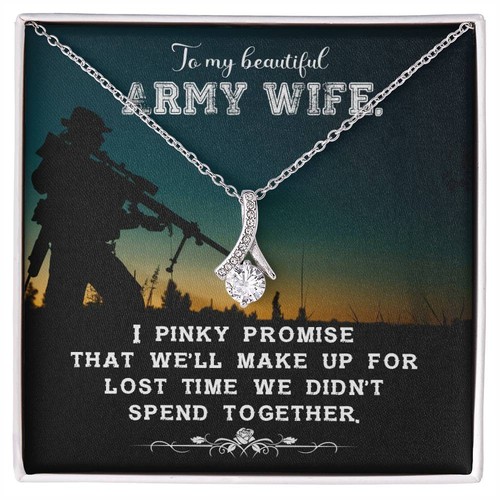 Collana moglie esercito regalo - collana,