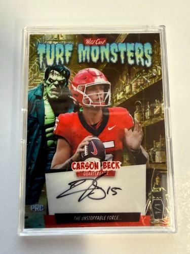 2024 carson beck auto 1 - beck, 1/1