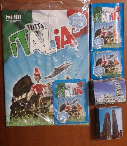 Album tutta italia - tutta, edizioni