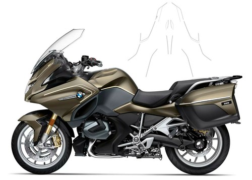 Kit adesivi per laterali bmw - adesivi,