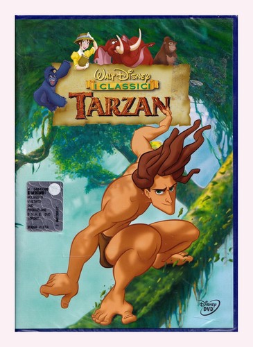 Tarzan dvd ologramma tondo - tarzan,