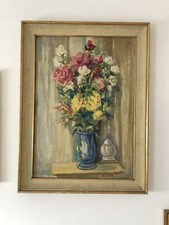 ARTURO PASETTO Dipinto Olio Su Tela Anni 50