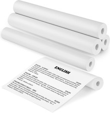 5 Rotoli Carta Termica A4 per