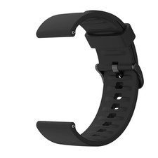 Mugust Cinturino per Orologi da 22mm Gomma Cinturini di Ricambio in Silicone con