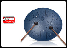 Steel Tongue Drum 15 Note 14 Pollici D-Key Panda Balmy Drum Strumento a Percussioni