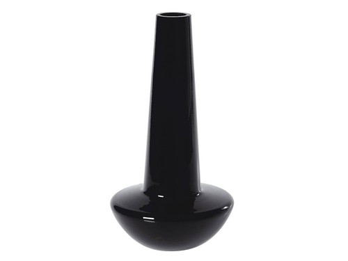 Vaso vetro art nero - vaso, 30
