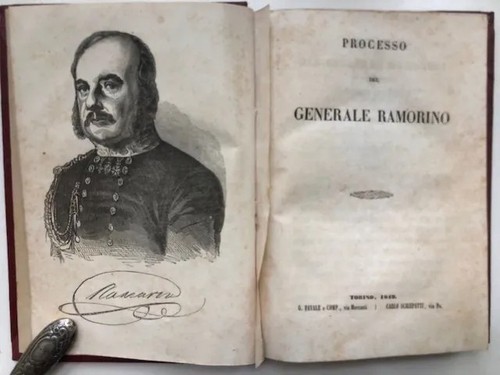 Processo del generale ramorino - processo,