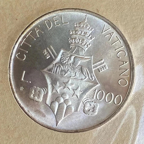 Papa luciani 1000 lire - 1000, 1978