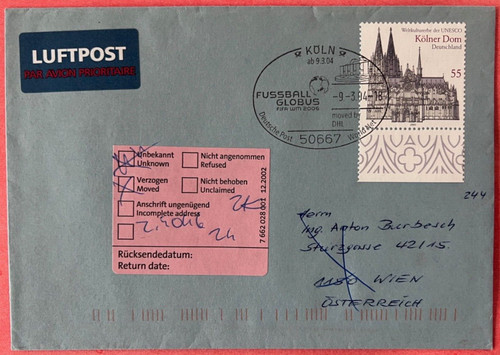 Brief 2319 mappamondo - mi.,