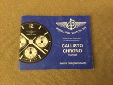 Libretto Booklet Breitling