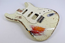 Mjt Ufficiale Custom Vintage Età Nitro Chitarra Corpo Segno Jenny Ash 1.4kg14oz