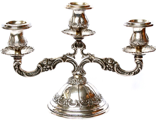 Candelabro candelabro argento