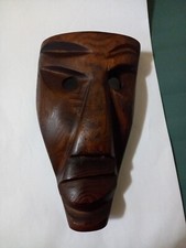 Maschera sarda legno - maschera, in