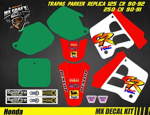 Kit adesivi moto - honda, cr