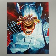 Beholder I, Tyrant Mostruoso Arcana D&D Dungeons & Dragons Arte Immagine Poster