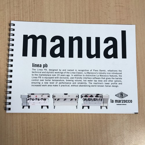 Marzocco linea manuale - pb,