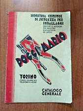 POGGI MARIO Torino catalogo anni '30 industria chiusure sicurezza per imballaggi