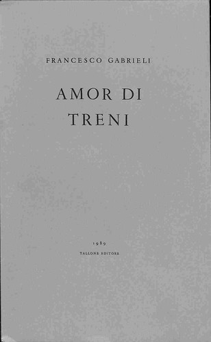 Amor treni gabrieli - treni,, f.
