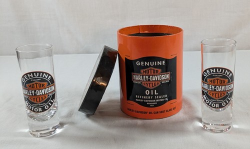 Harley davidson shot glass - harley-davidson,