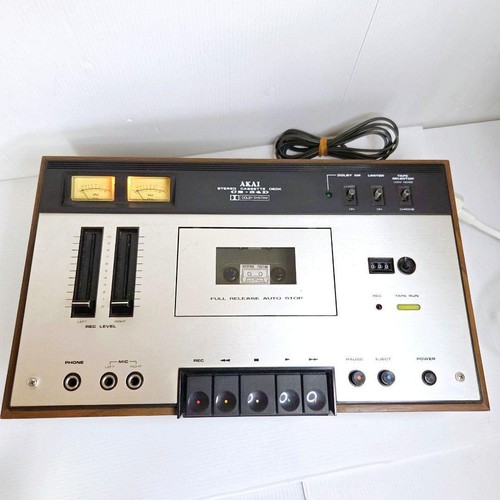 Akai 34d cassette deck - akai, cs-34d