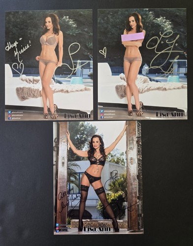 Lisa ann foto autografate - lisa,