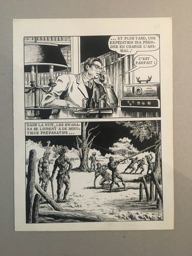 Kalar planche originale - kalar,
