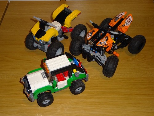 Lego technic quad bici 9392 - quad,
