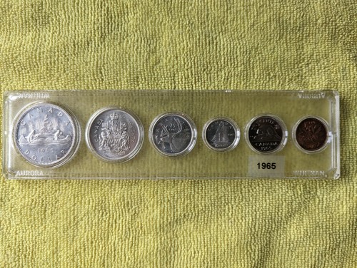 Canada coin full set 1965 - coin,, ,