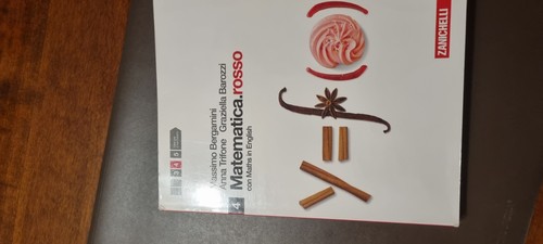 Matematica rosso zanichelli - matematica,