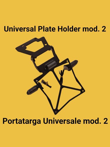 Kit portatarga moto universale - portatarga,