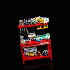 Diorama 1/64 garage banco da