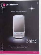 Pubblicità stampa telefono LG vintage!" Telefono piccolo "