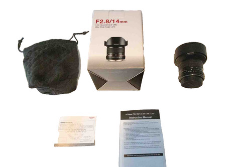 Never used samyang mk2 - never, used!