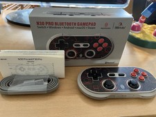 8bitdo Controller  N30 PRO Gamepad Redmagic Steam Windows Switch Bluetooth Pad
