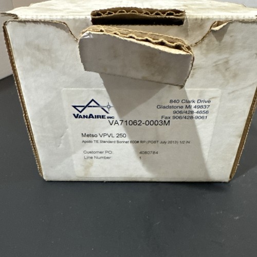 Vanaire va71062 0003m vpvl250 - vanaire,