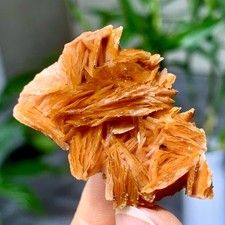 Grappolo di Mica Naturale Bellissimo 24G con Cristallo di Quarzo Esemplare Minerale