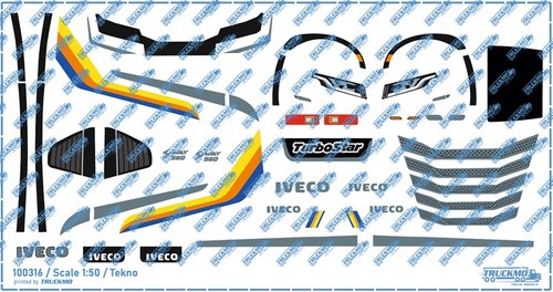 Truckmo decalcomanie iveco - decalcomanie,