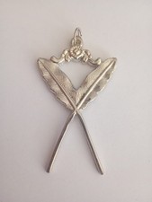 Gioiello  massonico  del collare del segretario-argento