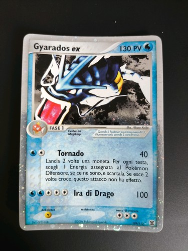 Carta card pokemon - carta, gyarados