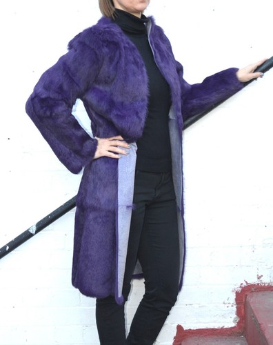 Cappotto lungo pelliccia di - in,