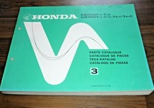 HONDA CB250T / CB400T Naked Bike Moto 1977-1980 CATALOGO RICAMBI originale