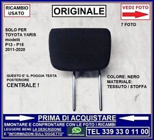 POGGIA TESTA CENTRALE DEL SEDILE POSTERIORE TOYOTA YARIS P13 P15 2011-2020