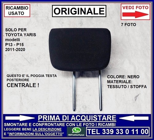 Poggia testa centrale del - testa,
