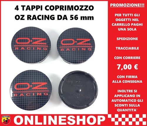 Tappi coprimozzo racing - coprimozzo,