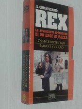 VHS-videocassetta- IL COMMISSARIO REX-(sc.6)- CON 2 EPISODI-orsacchiotti leta...