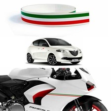 Strisce adesive tricolore Italia per moto auto decorazione tuning bandiera it