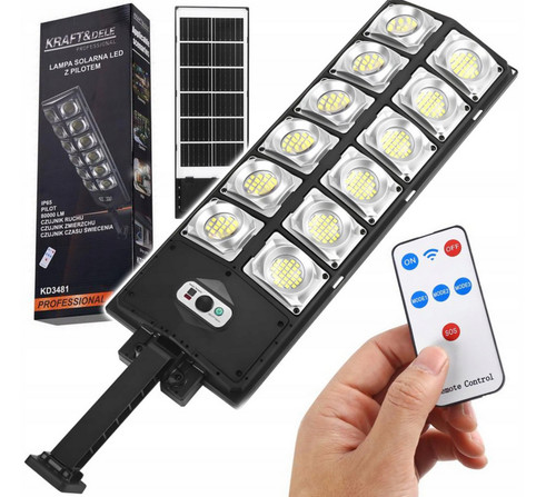 Led solare lampada strada - solare,