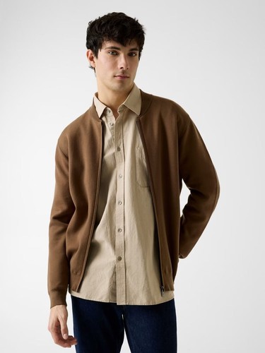 Giacca uomo bomber maglia - giacca,