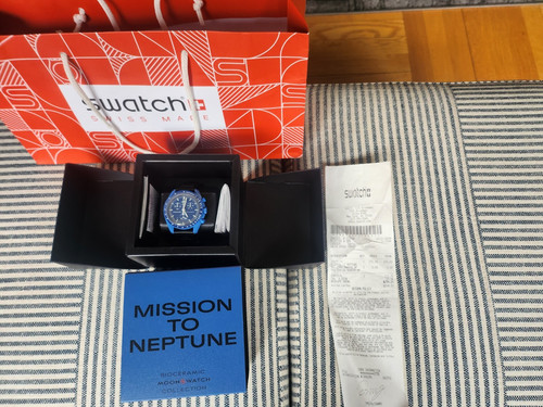 Omega swatch speedmaster - x,